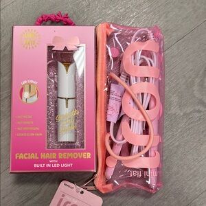 Facial Hair Remover with LED Light